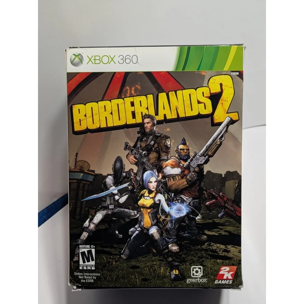 VTG Borderlands 2 Deluxe Vault Hunter's Collector's Edition Xbox 360 CIB